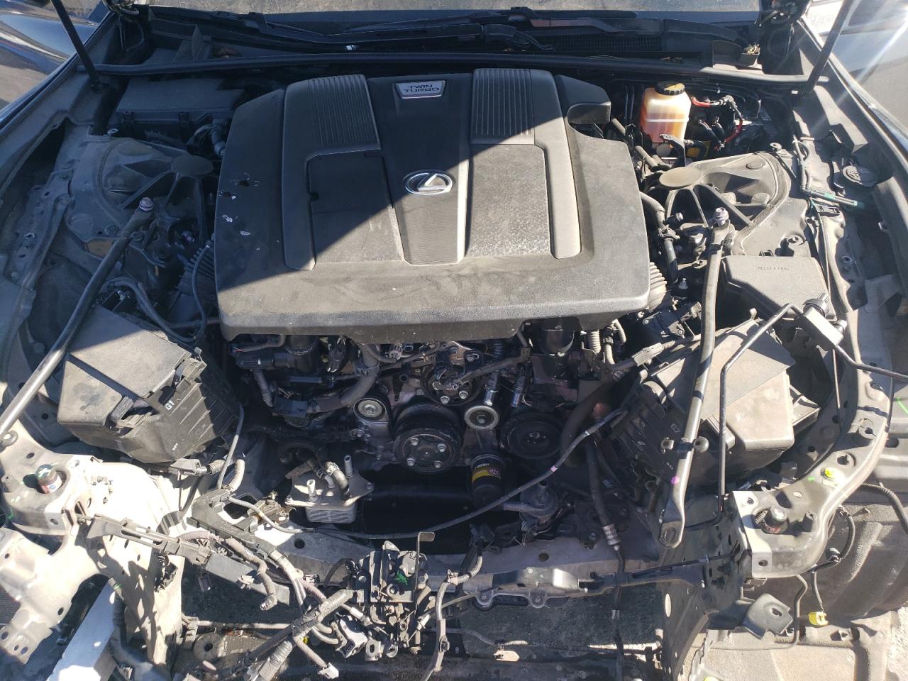 2018 Lexus LS VIN JTHB5LFF3J5002335 Copart auction photo, front end damage thumbnail 11