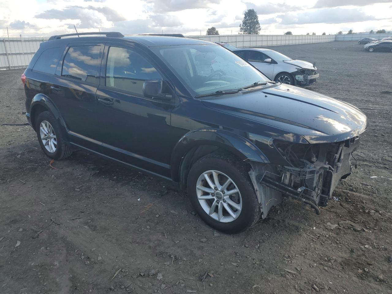 2015 Dodge Journey VIN 3C4PDCBG6FT616487 Copart auction photo, front end damage thumbnail 4