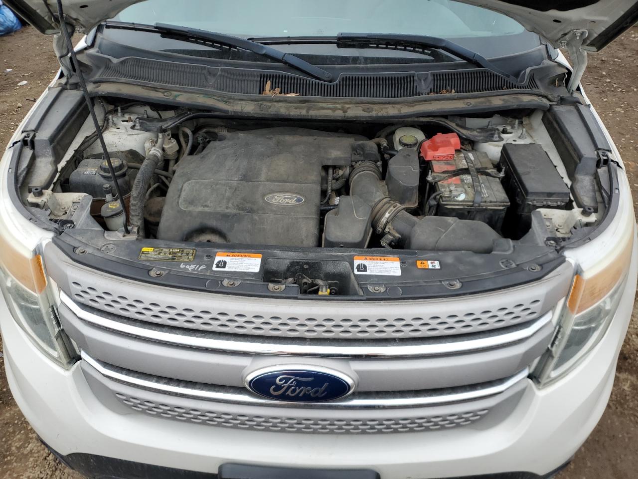 2012 Ford Explorer VIN 1FMHK7B82CGA37230 Copart auction photo, rear end / side damage thumbnail 12