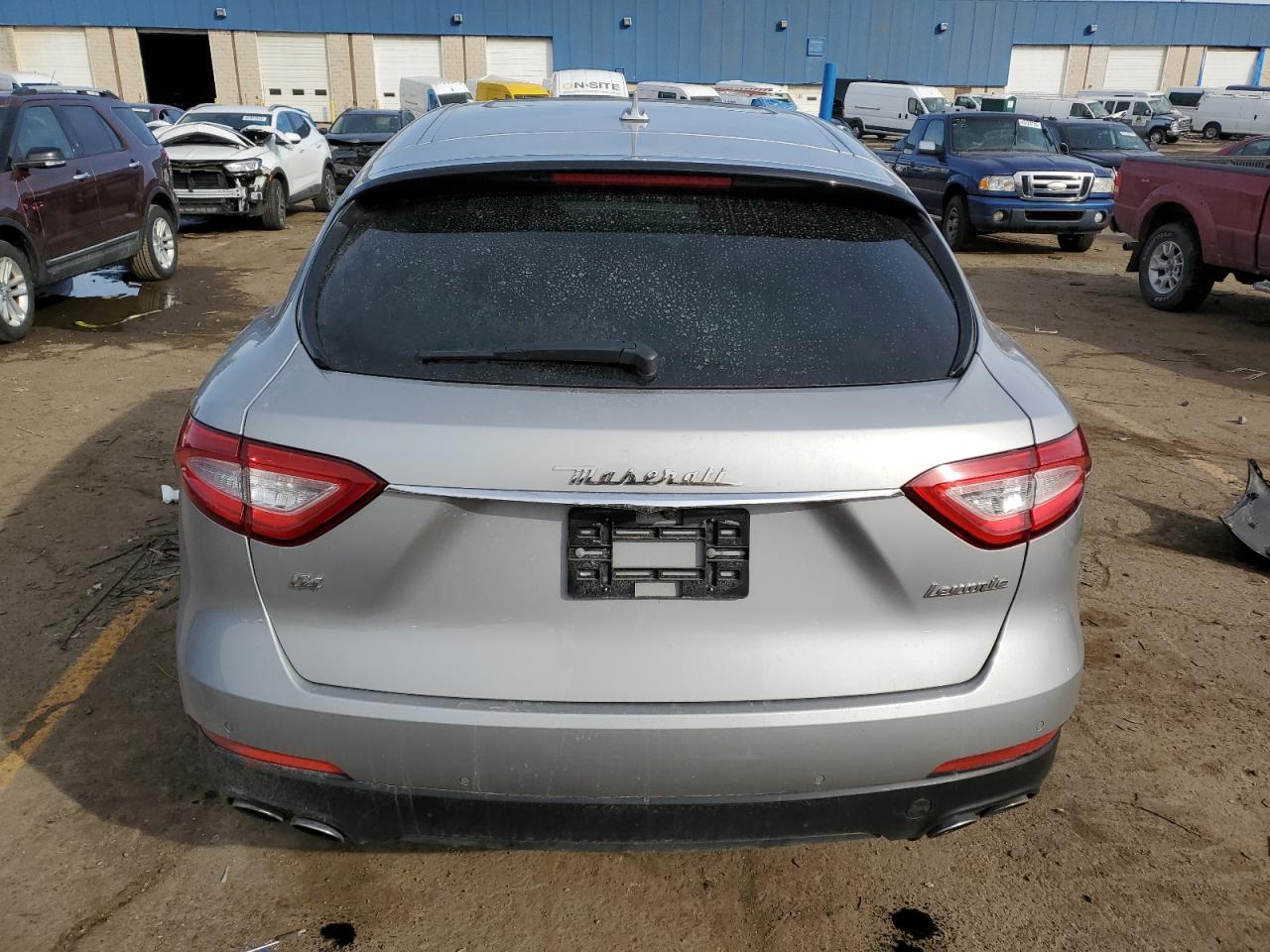 2018 Maserati Levante VIN ZN661XUAXJX294386 Copart auction photo, all over damage thumbnail 6