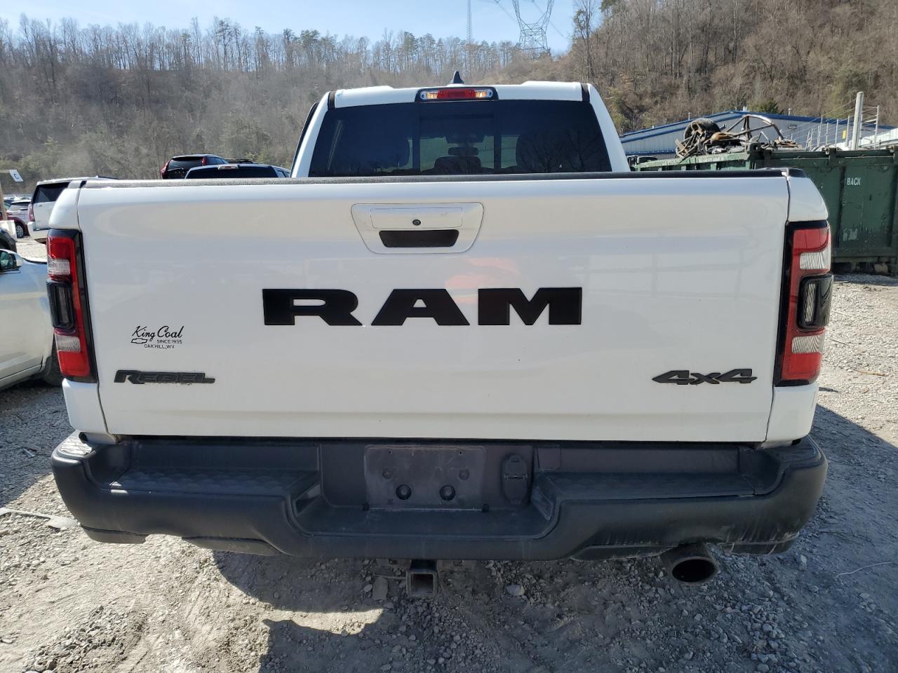 2020 RAM 1500 VIN 1C6SRFETXLN322535 Copart auction photo, front end / side damage thumbnail 6