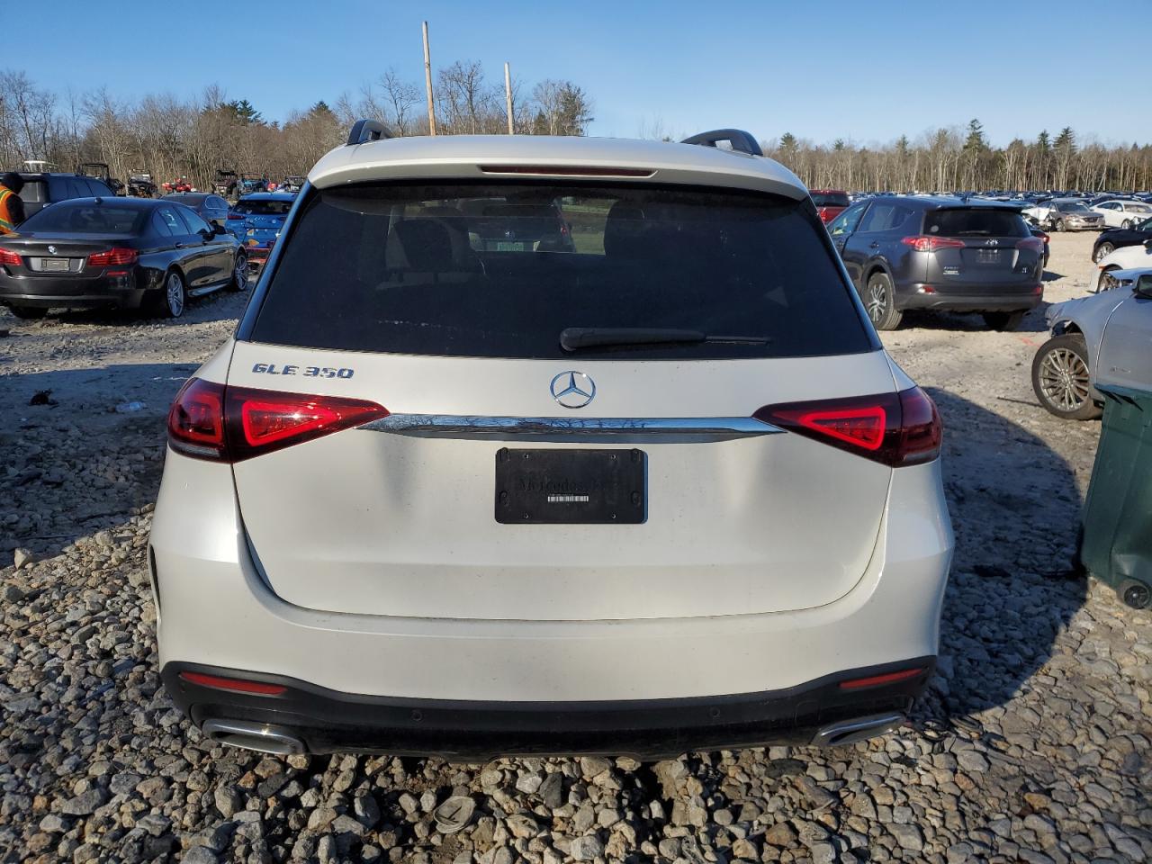2022 Mercedes-Benz GLE VIN 4JGFB4JB0NA654263 Copart auction photo, front end damage thumbnail 6