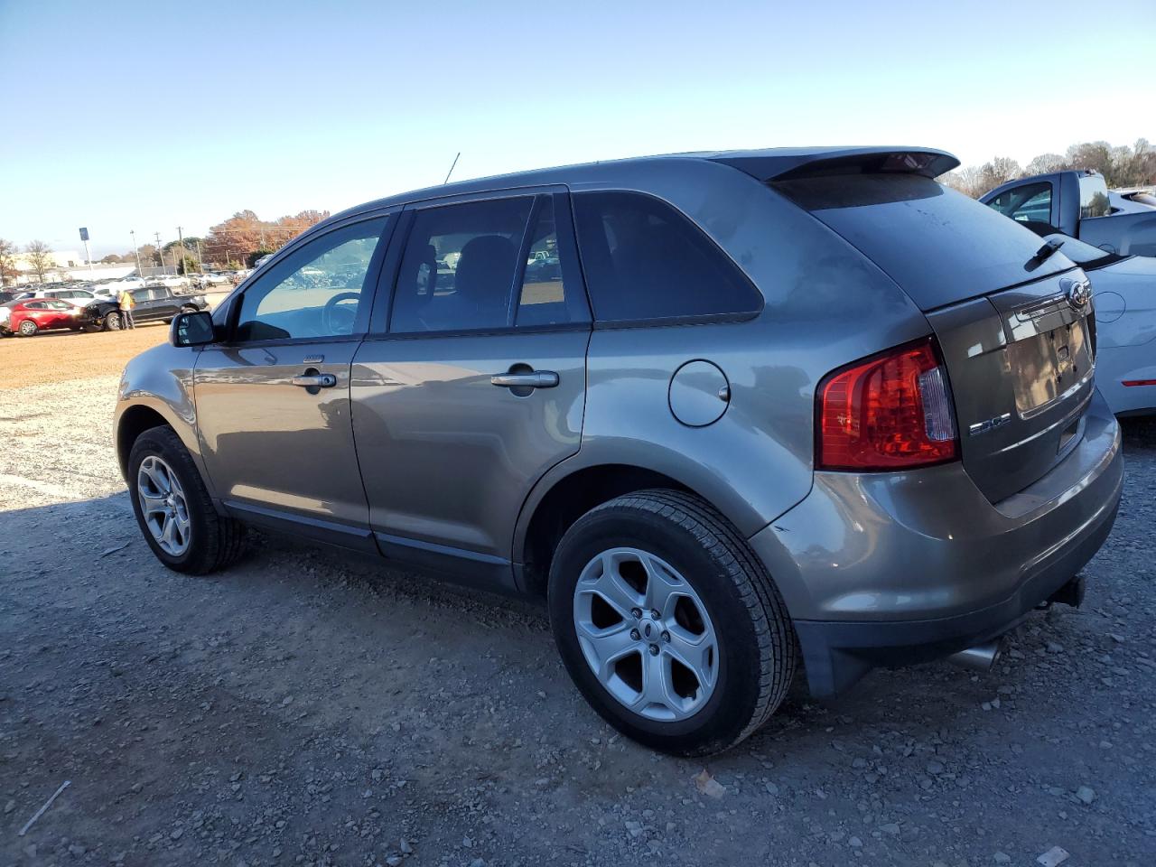 2012 Ford Edge VIN 2FMDK3JC7CBA66520 Copart auction photo, side damage thumbnail 2