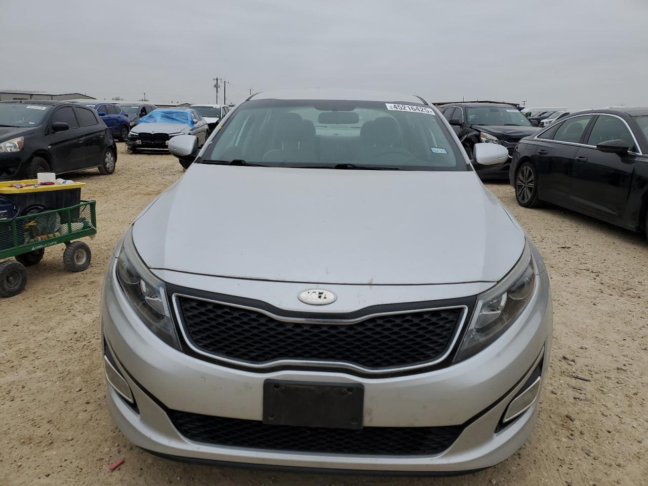 2014 KIA Optima VIN 5XXGM4A73EG264311 Copart auction photo, mechanical damage thumbnail 5