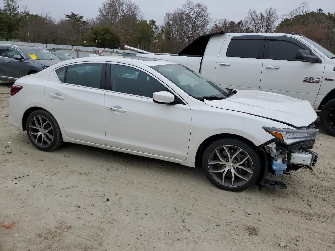 2020 Acura ILX VIN 19UDE2F77LA004260 Copart auction photo, mechanical / front end damage thumbnail 4