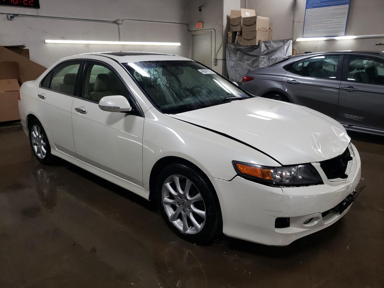 2007 Acura TSX VIN JH4CL96867C004664 Copart auction photo, front end damage thumbnail 4