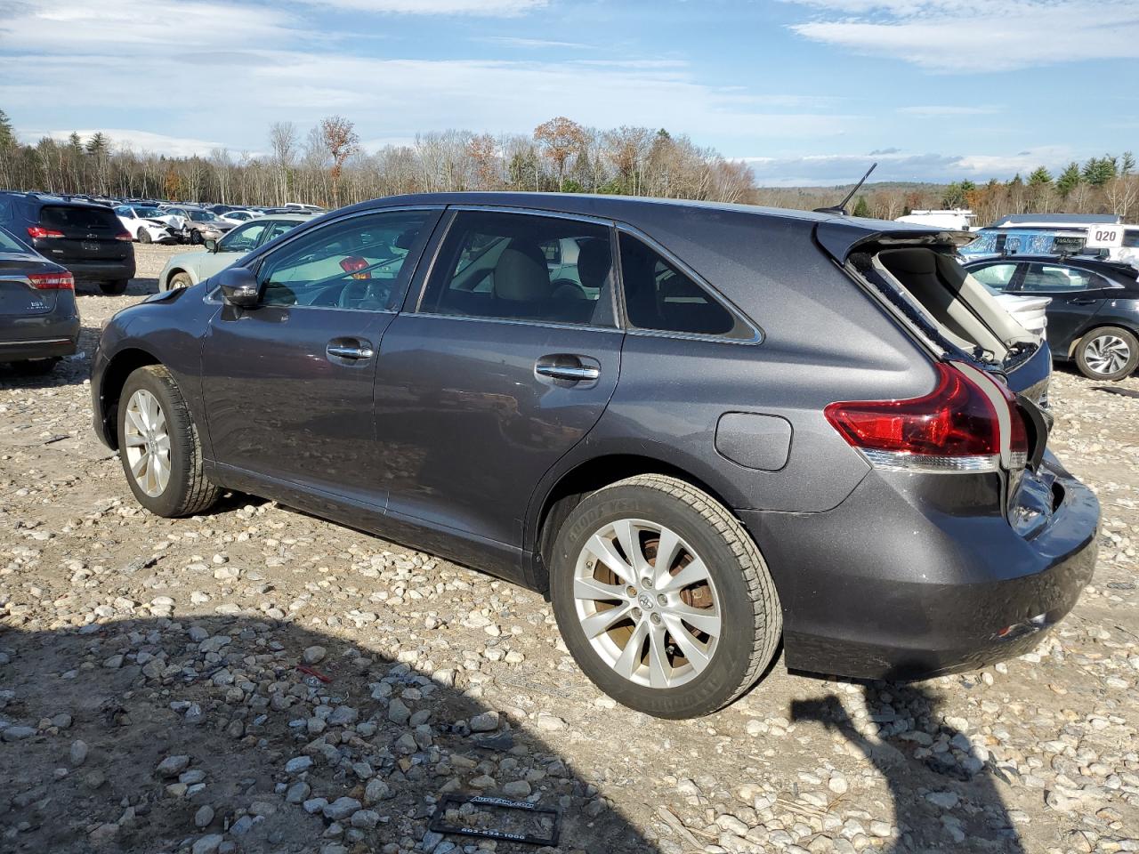 2013 Toyota Venza VIN 4T3BA3BB4DU049791 Copart auction photo, rear end / front end damage thumbnail 2