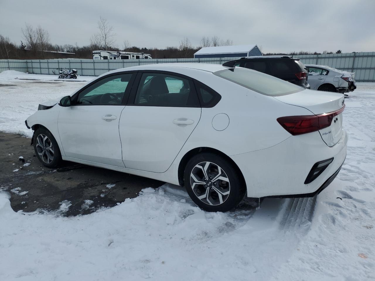 2021 KIA Forte VIN 3KPF24AD3ME290406 Copart auction photo, front end / rear end damage thumbnail 2