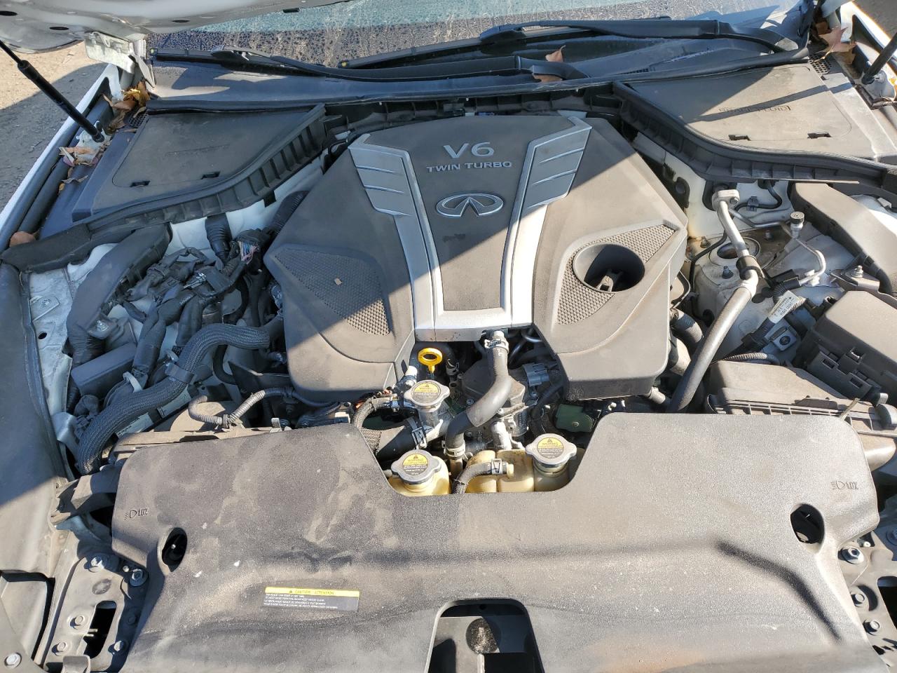 2017 Infiniti Q60 VIN JN1EV7EK6HM361394 Copart auction photo, front end damage thumbnail 11