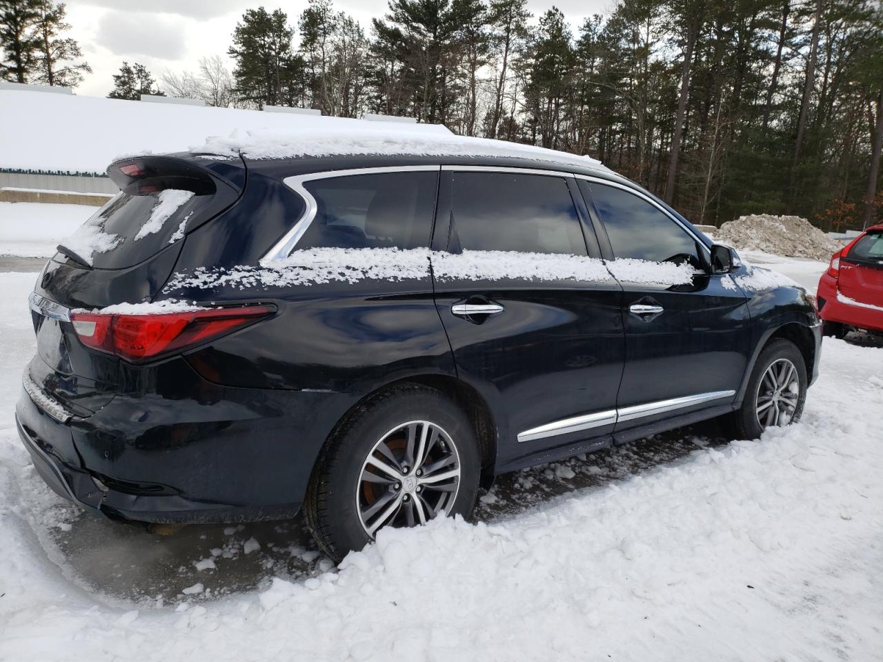 2018 Infiniti QX60 VIN 5N1DL0MM0JC511337 Copart auction photo, undercarriage / rear end damage thumbnail 3