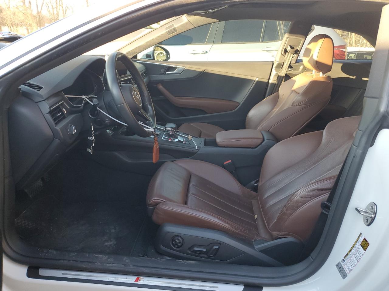 2018 Audi A5 VIN WAUTNAF57JA011237 Copart auction photo, front end damage thumbnail 7