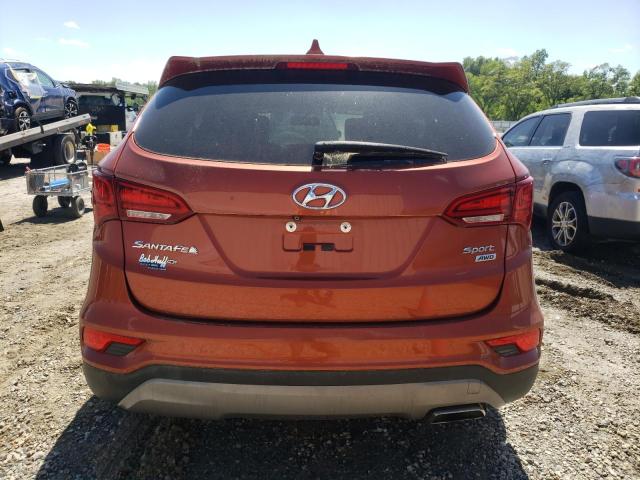 2017 Hyundai Santa Fe VIN 5XYZTDLBXHG438999 Copart auction photo, minor dent/scratches damage thumbnail 6