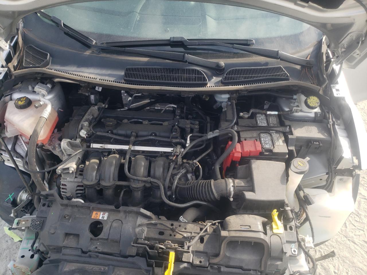 2019 Ford Fiesta VIN 3FADP4EJ1KM148640 Copart auction photo, front end damage thumbnail 11
