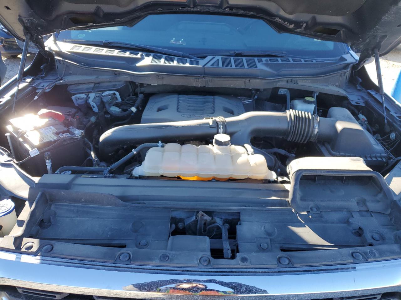 2022 Ford F-150 VIN 1FTFW1E82NFA80144 Copart auction photo, side damage thumbnail 11