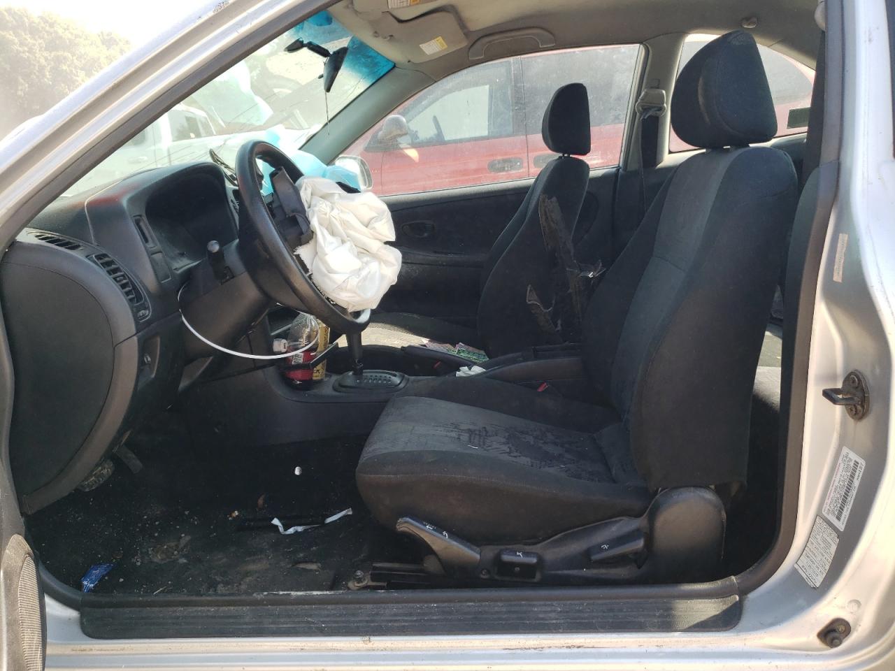 2001 Mitsubishi Mirage VIN JA3AY11A11U045127 Copart auction photo, front end / all over damage thumbnail 7
