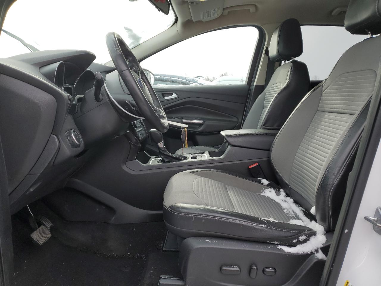 2017 Ford Escape VIN 1FMCU9GD6HUD90391 Copart auction photo, front end / side damage thumbnail 7