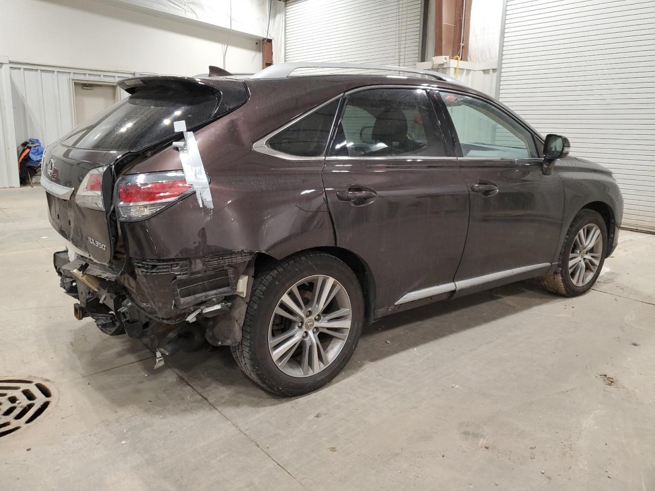 2015 Lexus RX VIN JTJBK1BA5F2483137 Copart auction photo, rear end / side damage thumbnail 3