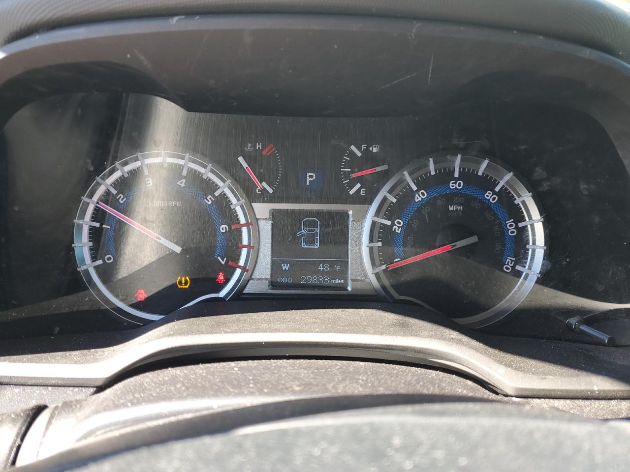 2019 Toyota 4Runner VIN JTEBU5JR9K5699640 Copart auction photo, rear end / side damage thumbnail 9
