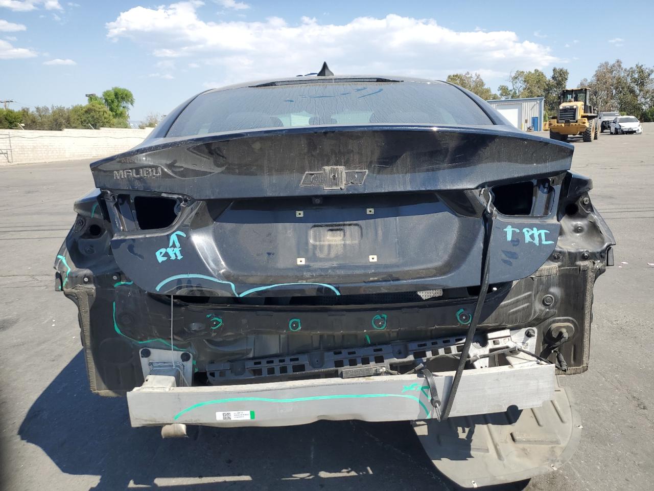2018 Chevrolet Malibu VIN 1G1ZB5ST6JF217940 Copart auction photo, rear end / side damage thumbnail 6