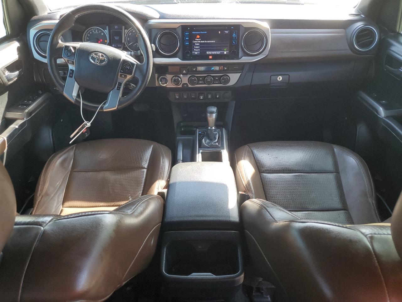 2019 Toyota Tacoma VIN 3TMGZ5AN7KM269334 Copart auction photo, side / front end damage thumbnail 8