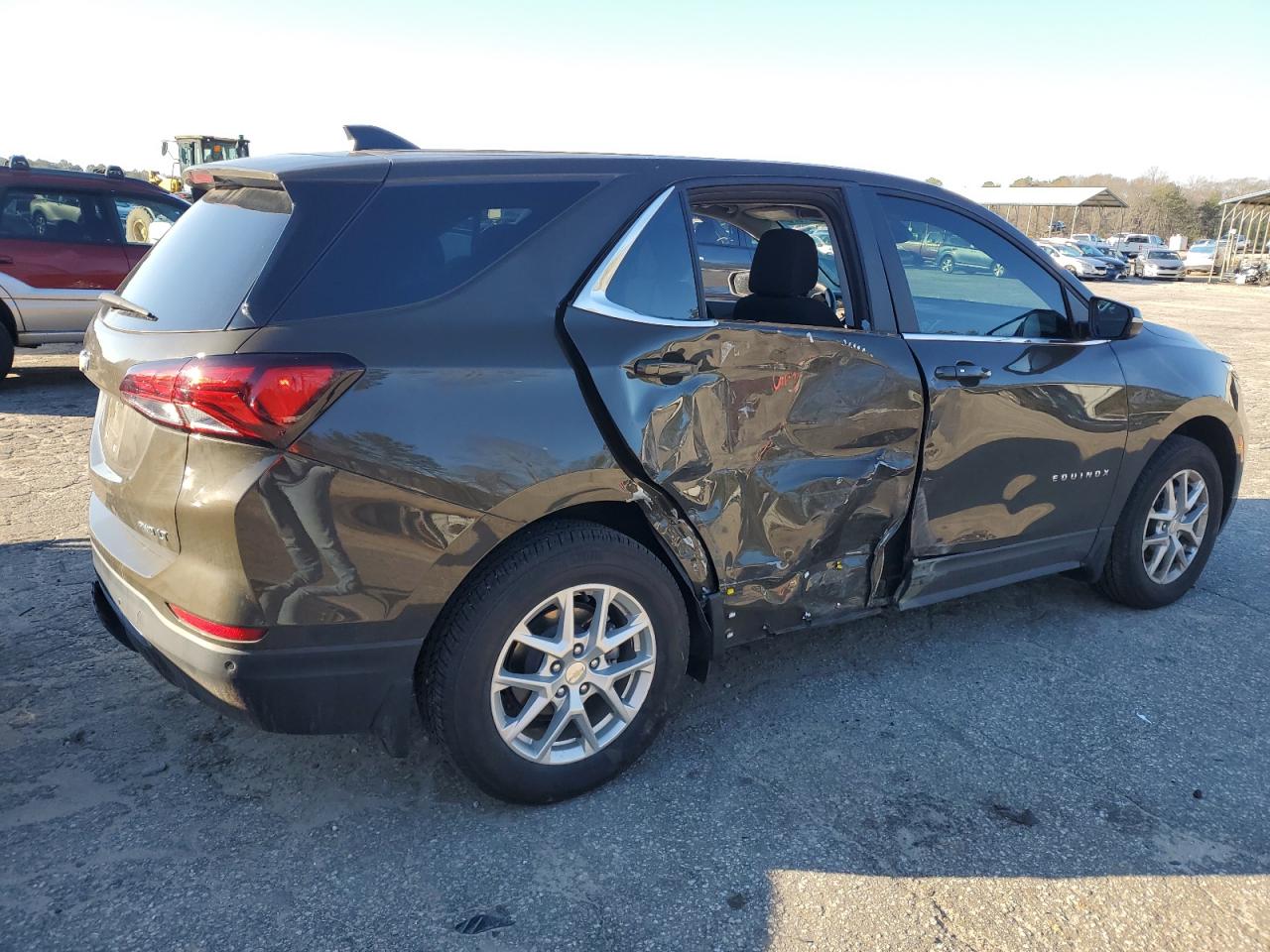 2023 Chevrolet Equinox VIN 3GNAXUEG5PL135265 Copart auction photo, side damage thumbnail 3