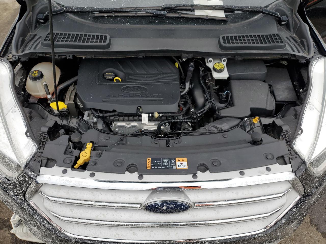 2018 Ford Escape VIN 1FMCU0GD8JUA96122 Copart auction photo, front end damage thumbnail 13