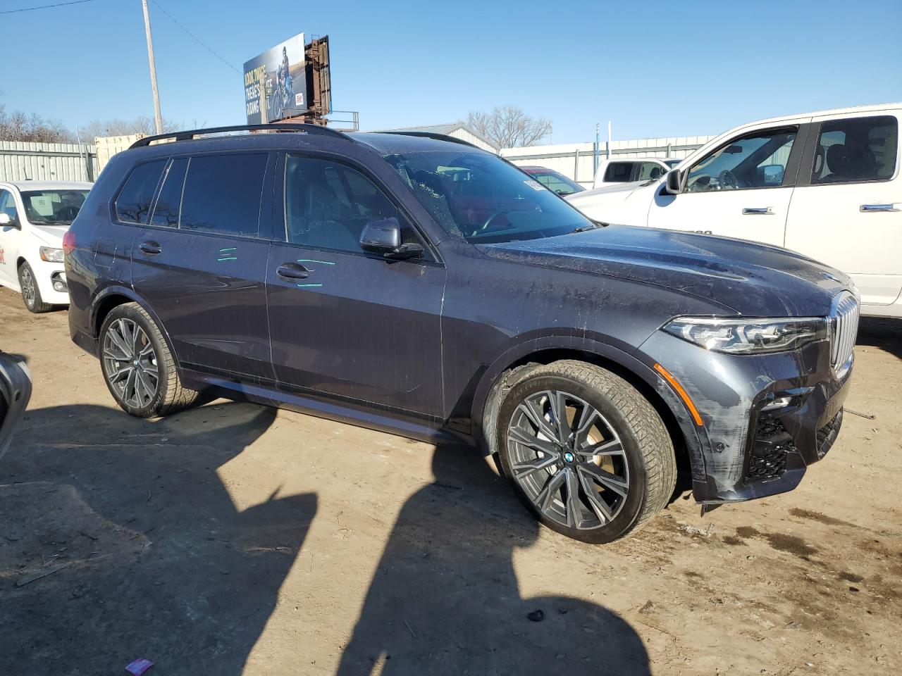2019 BMW X7 VIN 5UXCX4C58KLS39108 Copart auction photo, front end damage thumbnail 4