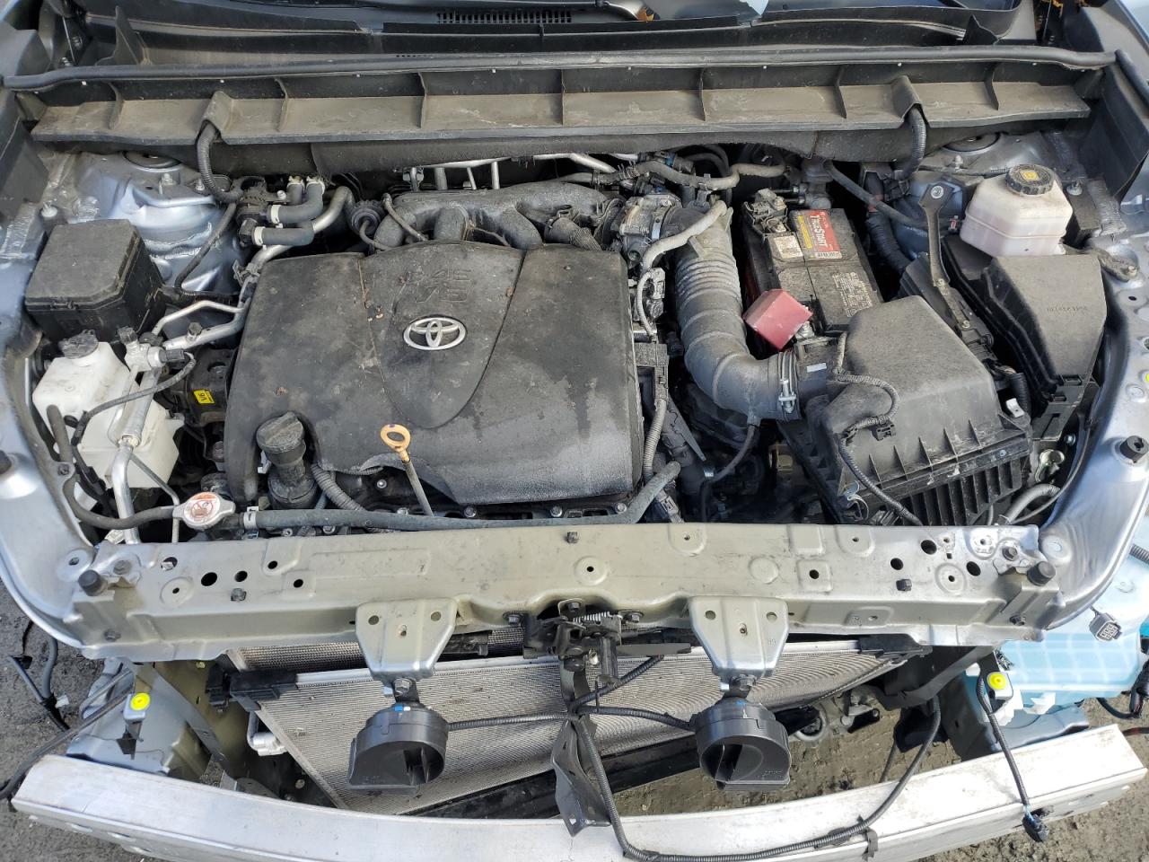 2022 Toyota Highlander VIN 5TDGZRBH4NS246436 Copart auction photo, all over / undercarriage damage thumbnail 12