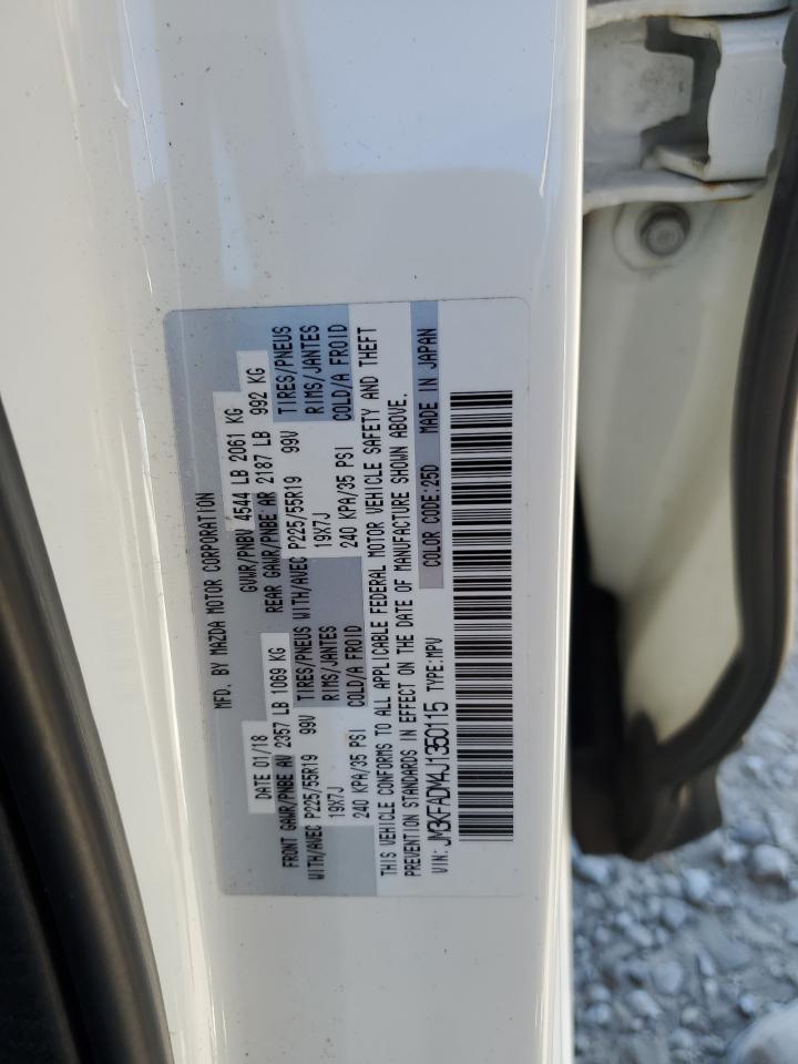 2018 Mazda CX-5 VIN JM3KFADM4J1350115 Copart auction photo, rear end / minor dent/scratches damage thumbnail 13