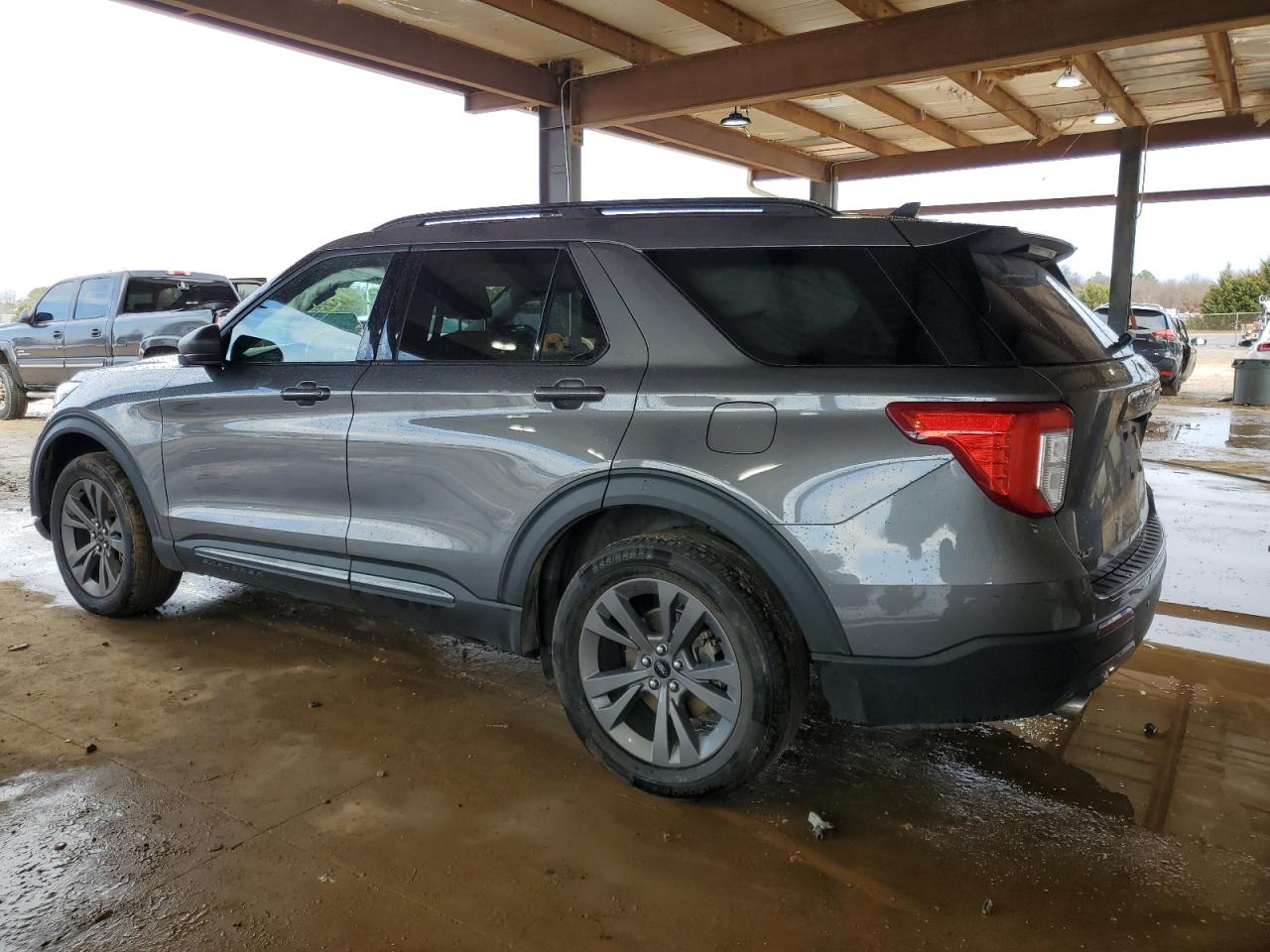 2021 Ford Explorer VIN 1FMSK8DH5MGA91406 Copart auction photo, front end damage thumbnail 2