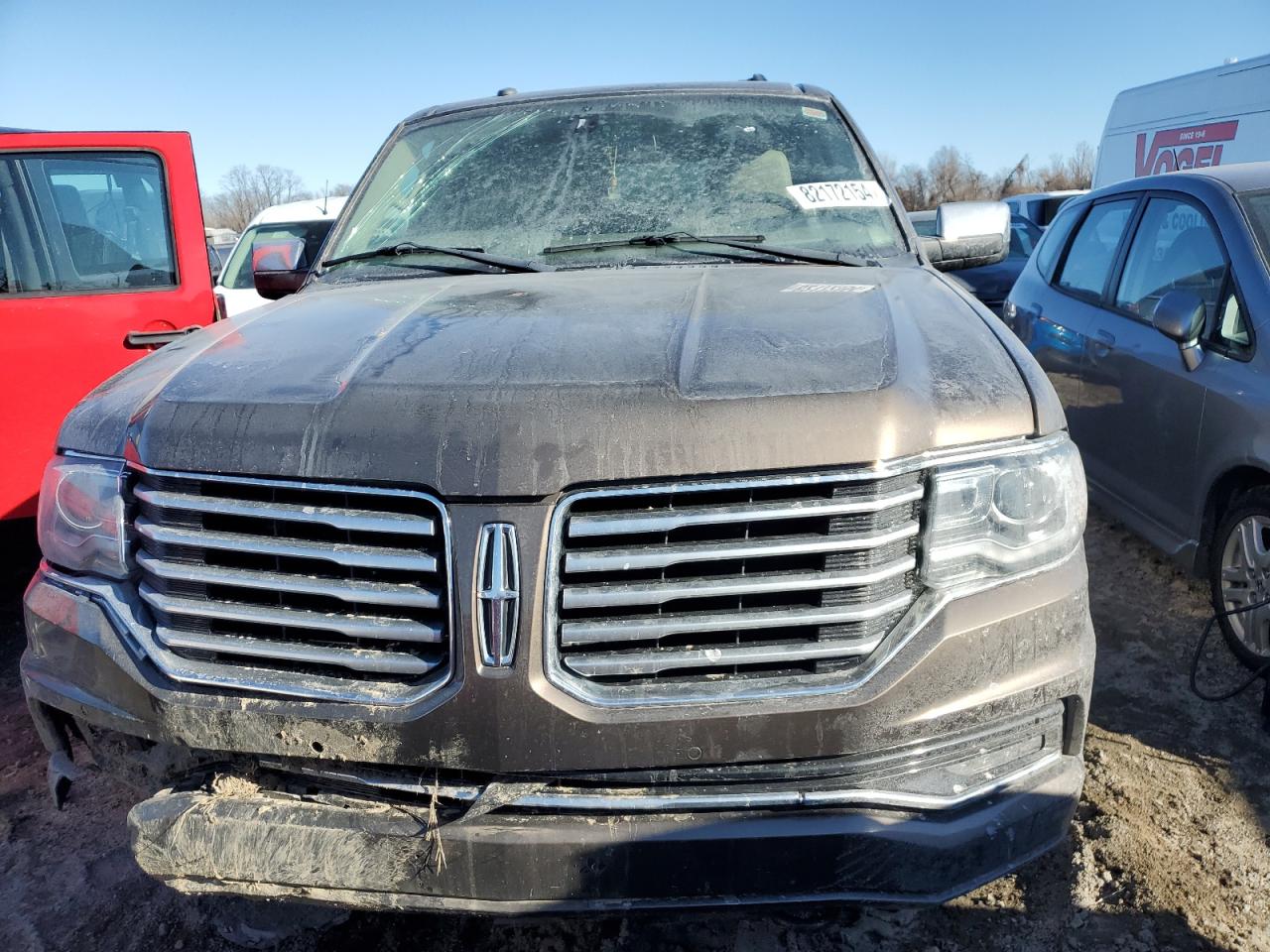 2016 Lincoln Navigator VIN 5LMJJ3JT1GEL06285 Copart auction photo, front end damage thumbnail 5