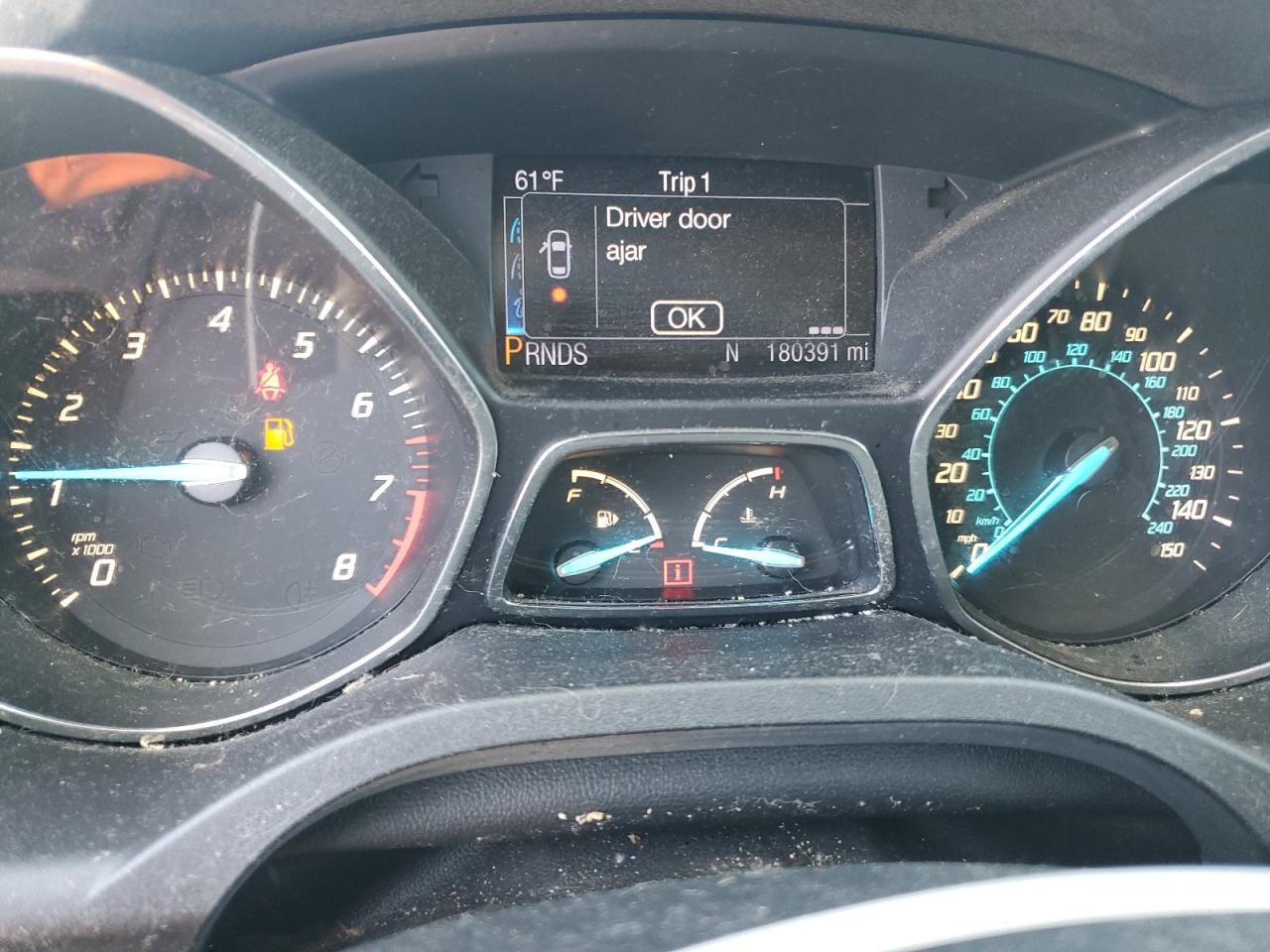 2013 Ford Escape VIN 1FMCU0G92DUB51339 Copart auction photo, minor dent/scratches damage thumbnail 9