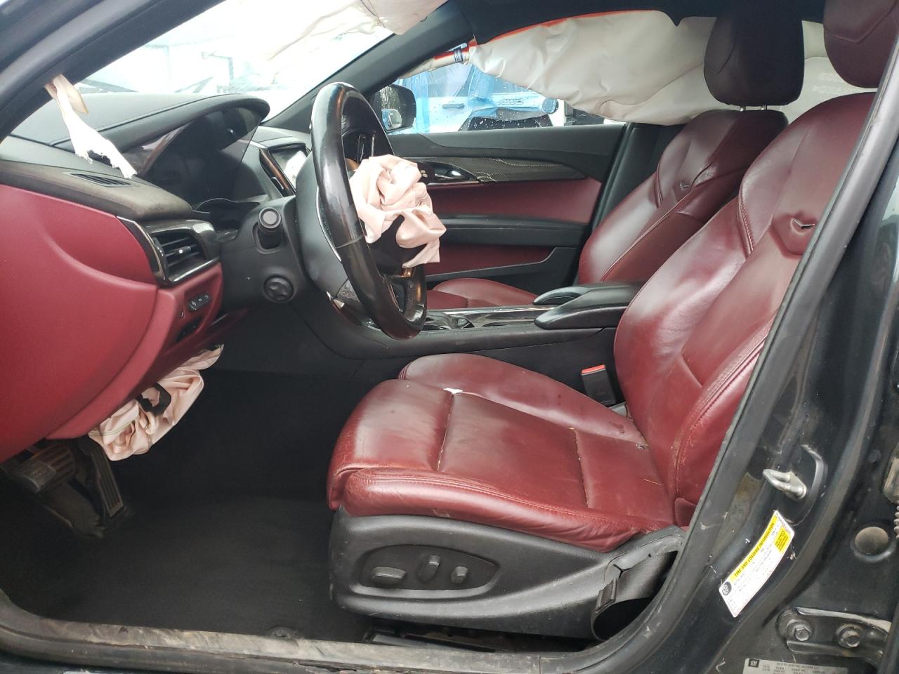 2015 Cadillac ATS VIN 1G6AE5S39F0133149 Copart auction photo, front end damage thumbnail 7