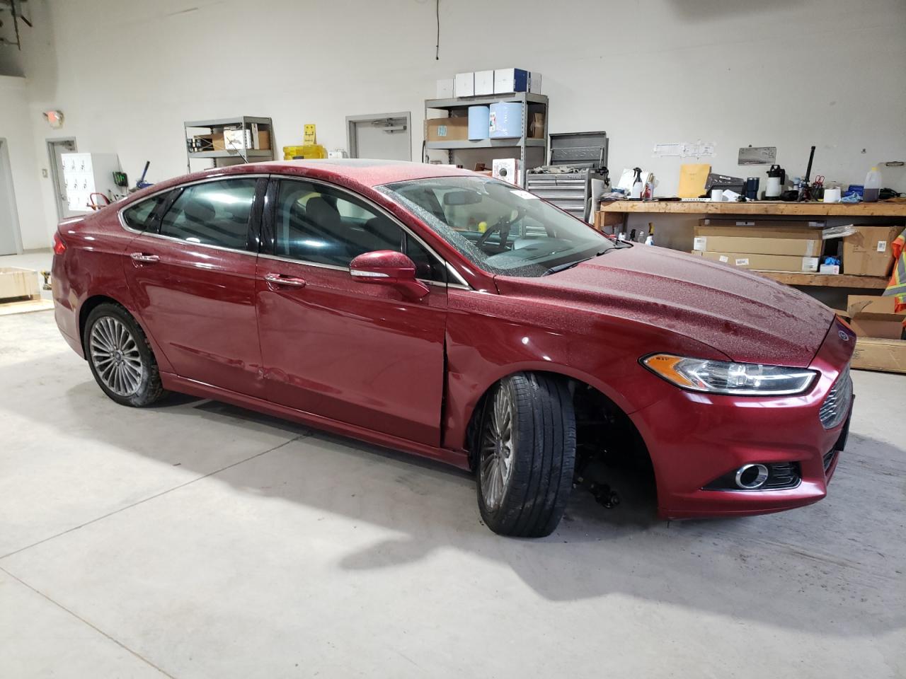 2013 Ford Fusion VIN 3FA6P0K91DR269637 Copart auction photo, front end damage thumbnail 4