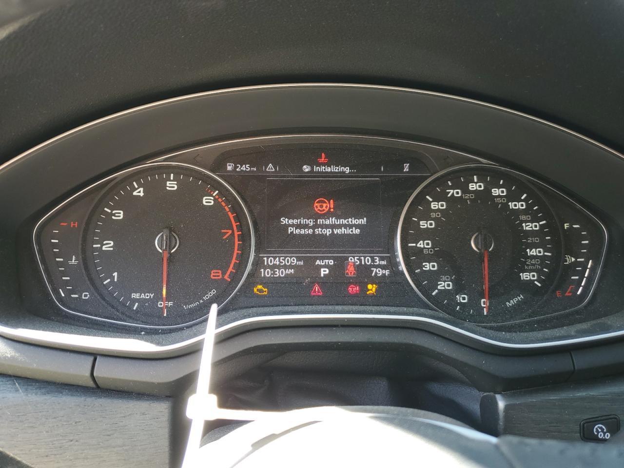 2018 Audi A4 VIN WAUKMAF40JA096122 Copart auction photo, front end / top/roof damage thumbnail 9