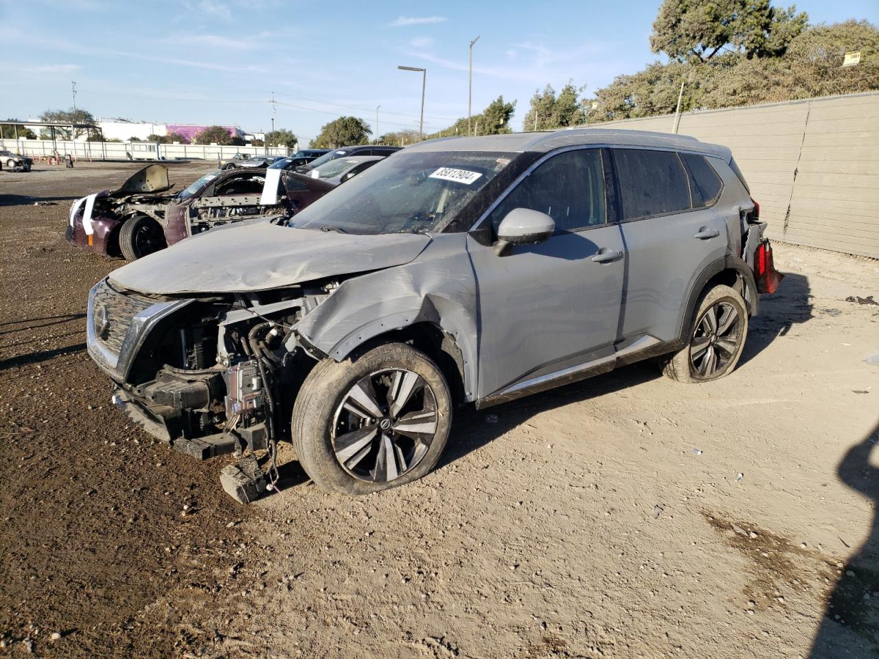 2021 Nissan Rogue VIN JN8AT3DC2MW100142