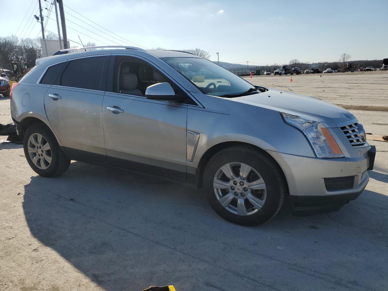 2014 Cadillac SRX VIN 3GYFNEE3XES629724 Copart auction photo, rear end damage thumbnail 4