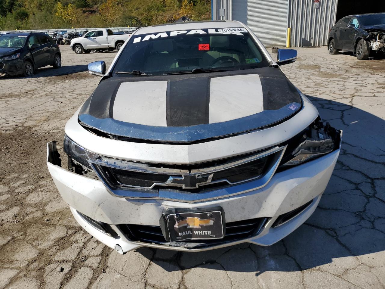 2019 Chevrolet Impala VIN 2G1105S39K9128067 Copart auction photo, front end damage thumbnail 5