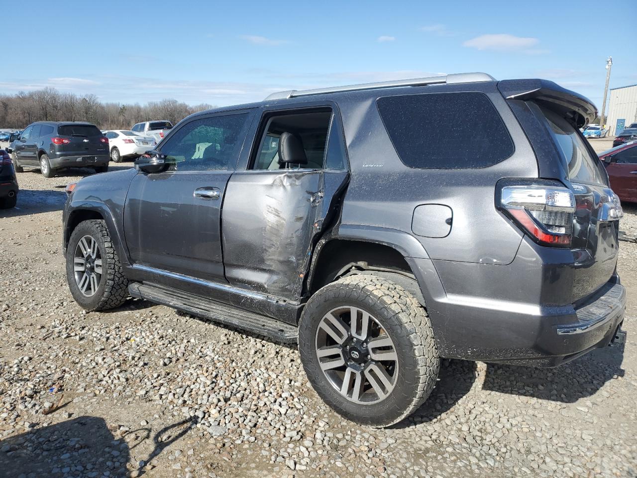 2020 Toyota 4Runner VIN JTEBU5JR5L5819371 Copart auction photo, side damage thumbnail 2
