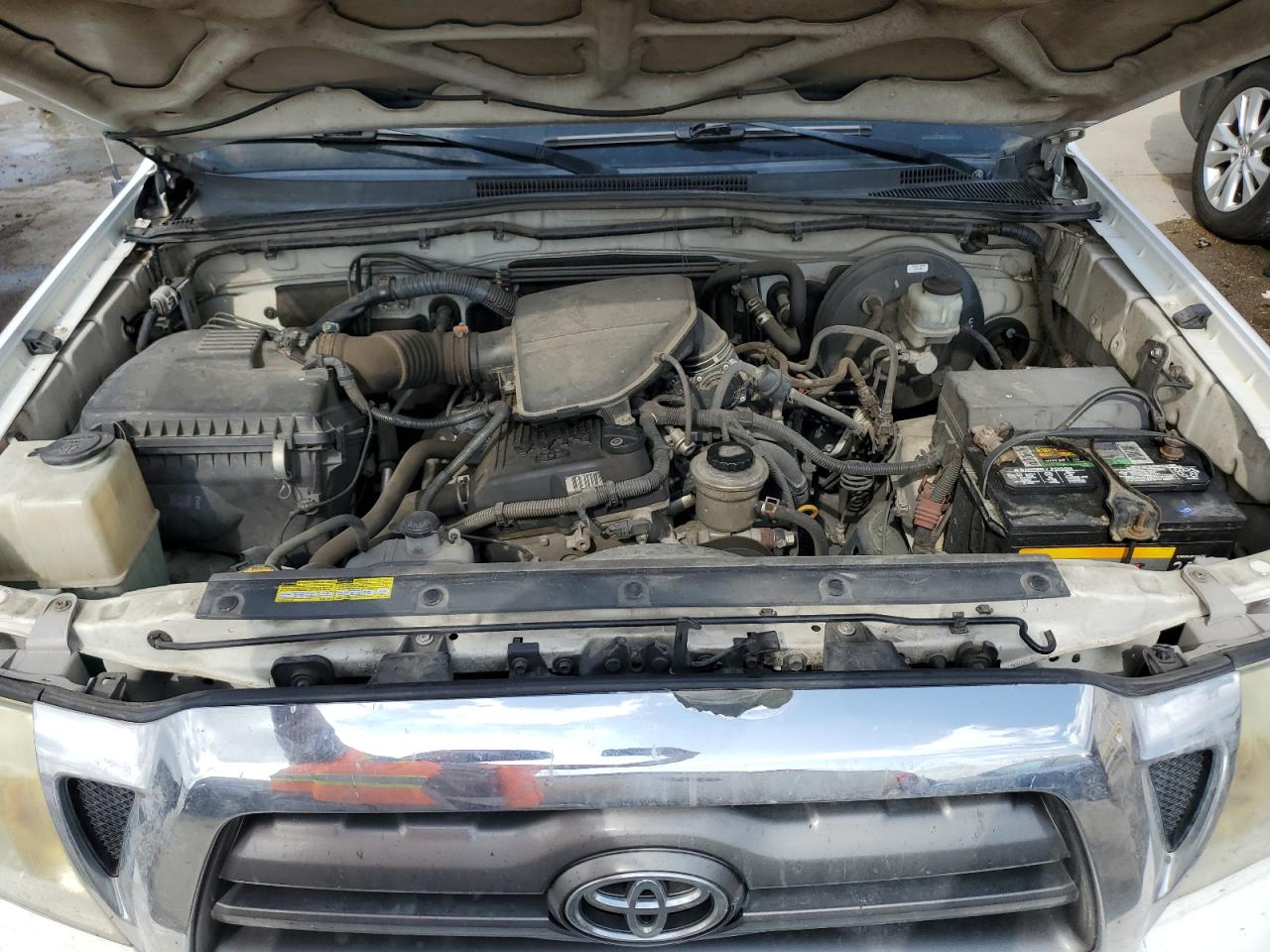 2010 Toyota Tacoma VIN 5TETX4CN1AZ745882 Copart auction photo, rear end damage thumbnail 11