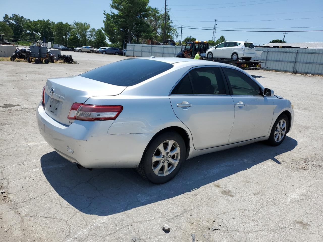 2011 Toyota Camry VIN 4T4BF3EK4BR121291 Copart auction photo, front end damage thumbnail 3