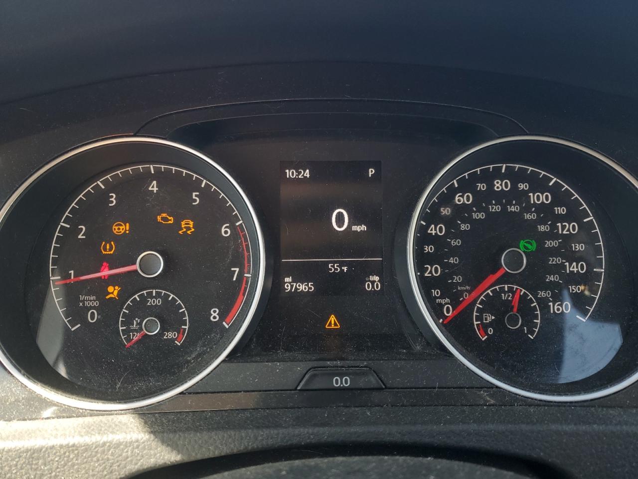 2019 Volkswagen Golf VIN 3VWY57AU6KM512342 Copart auction photo, front end / side damage thumbnail 9