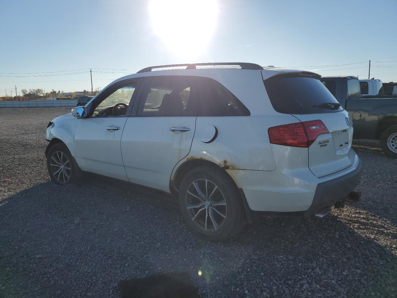 2010 Acura MDX VIN 2HNYD2H28AH000375 Copart auction photo, front end / side damage thumbnail 2