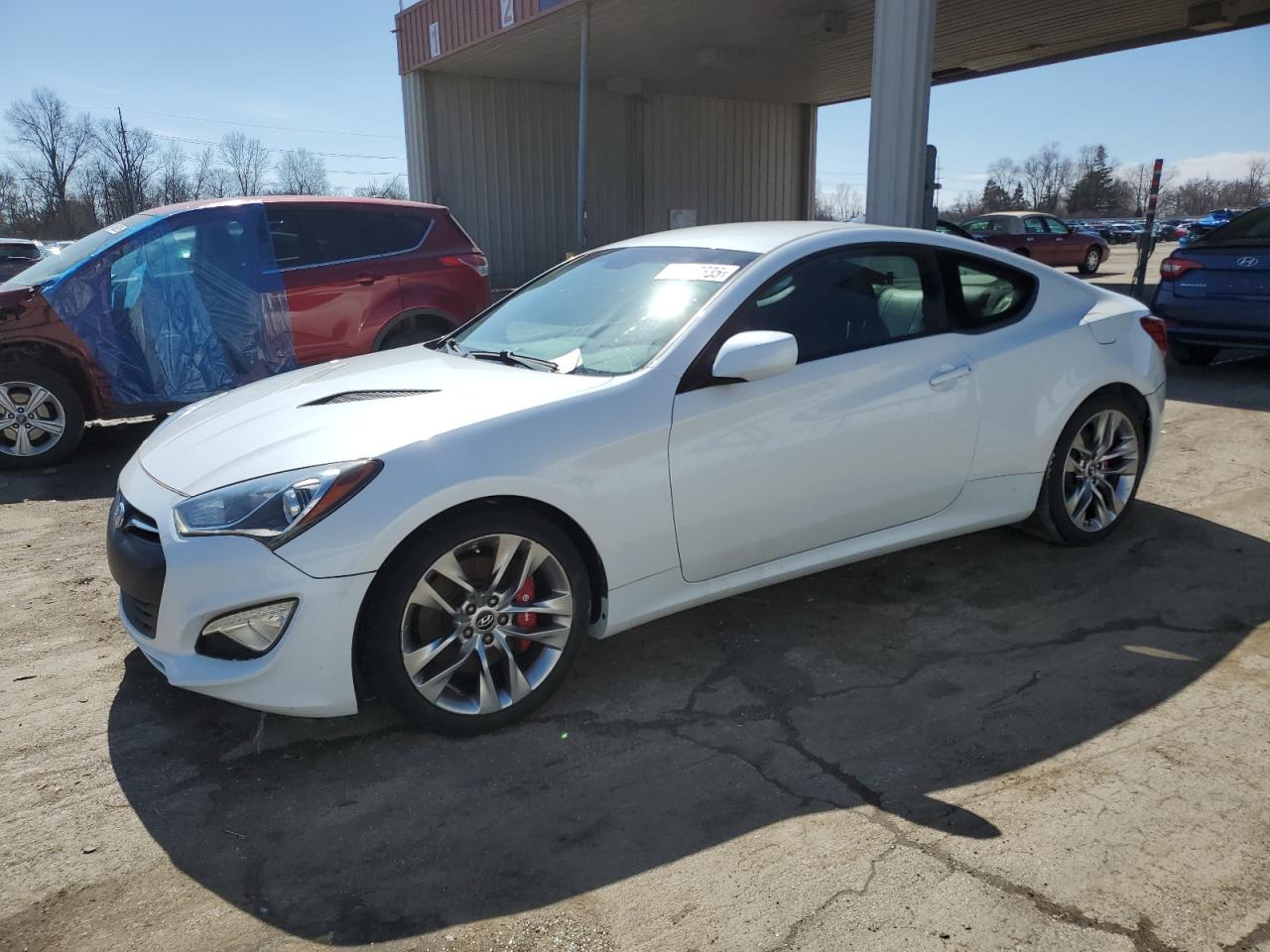 2014 Hyundai Genesis VIN KMHHT6KD8EU120444 - Copart auction photo