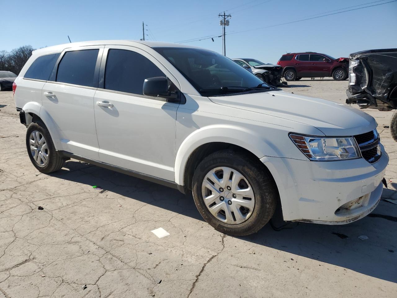 2015 Dodge Journey VIN 3C4PDCAB6FT737252 Copart auction photo, rear end damage thumbnail 4