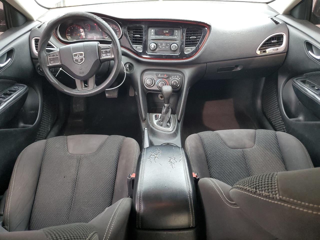 2015 Dodge Dart VIN 1C3CDFBB2FD200130 Copart auction photo, front end / side damage thumbnail 8