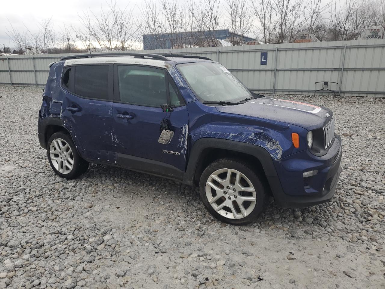 2021 Jeep Renegade VIN ZACNJDBB9MPM45925 Copart auction photo, all over damage thumbnail 4