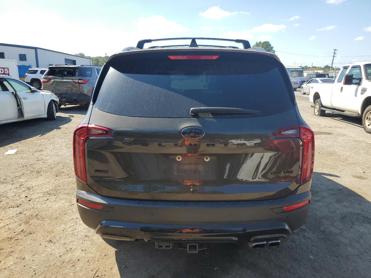 2021 KIA Telluride VIN 5XYP3DHC3MG112416 Copart auction photo, front end damage thumbnail 6