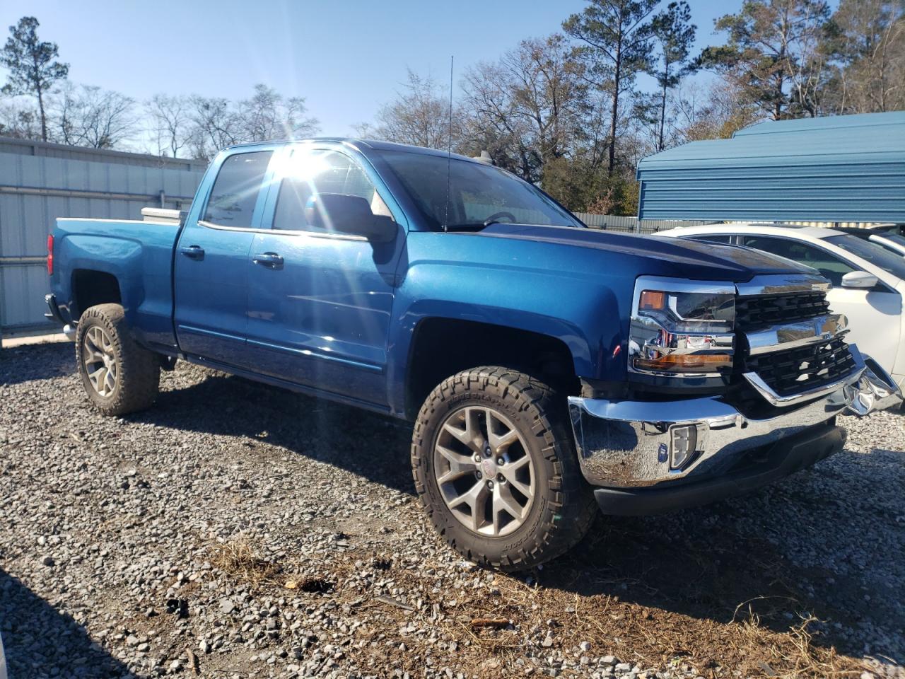 2017 Chevrolet Silverado VIN 1GCVKREC7HZ152744 Copart auction photo, all over damage thumbnail 4