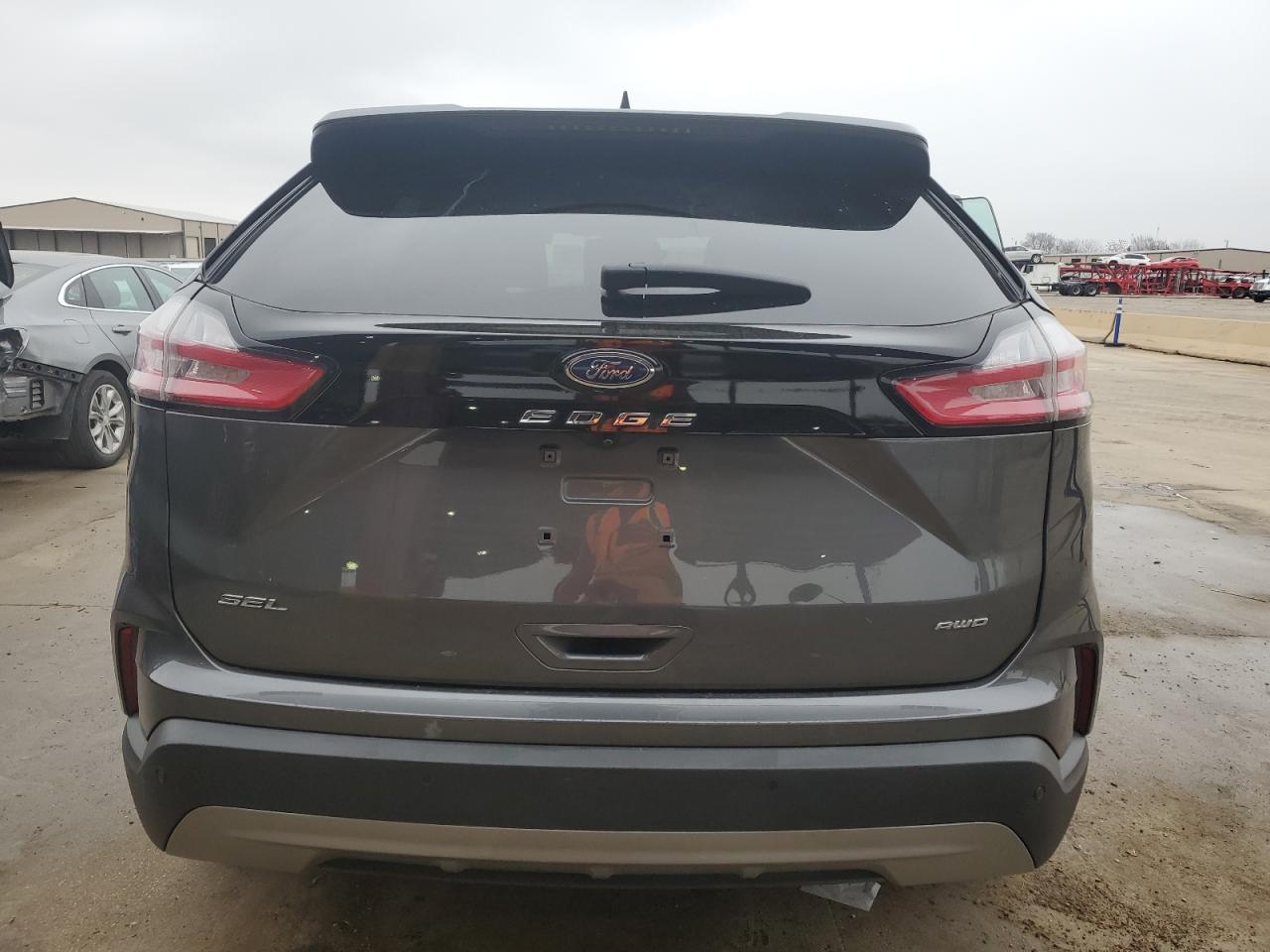 2022 Ford Edge VIN 2FMPK4J95NBA08061 Copart auction photo, front end / mechanical damage thumbnail 6